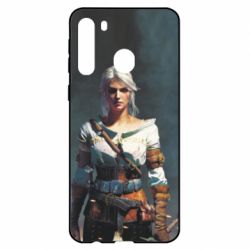 Чехол для Samsung A21 Ведьмак Цирилла - PrintSalon