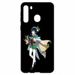 Чехол для Samsung A21 Venti Genshin Impact - PrintSalon
