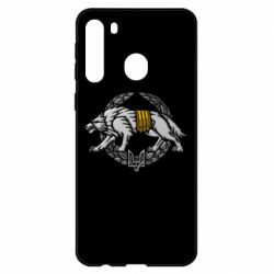 Чехол для Samsung A21 Волк УССО - PrintSalon