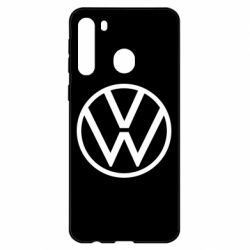 Чехол для Samsung A21 Volkswagen new logo - PrintSalon