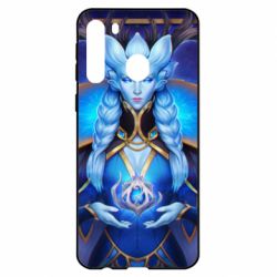 Чехол для Samsung A21 Warcraft Winter Queen - PrintSalon
