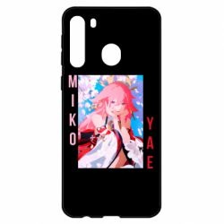 Чехол для Samsung A21 Yae Miko art - PrintSalon