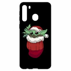 Чехол для Samsung A21 Йода в перчатке - PrintSalon