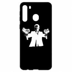 Чехол для Samsung A21 Zelensky fuck putin - PrintSalon
