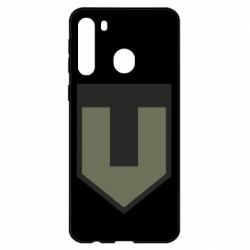 Чехол для Samsung A21 ЗСУ лого - PrintSalon