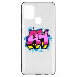 Чехол для Samsung A21s А4 Граффити - PrintSalon