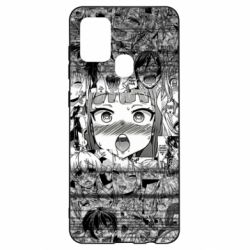 Чохол для Samsung A21s Ahegao Glitch - PrintSalon