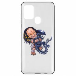 Чехол для Samsung A21s Alien vs Predator - PrintSalon