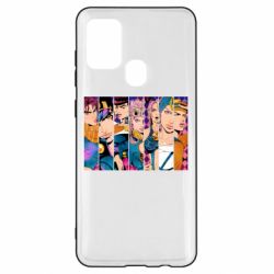 Чехол для Samsung A21s All Main Characters - PrintSalon