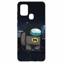 Чехол для Samsung A21s Among Us - Batman in the city - PrintSalon