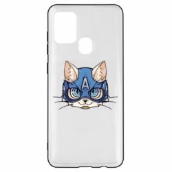 Чохол для Samsung A21s Avenger Cat - PrintSalon