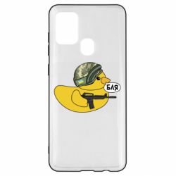 Чехол для Samsung A21s Боевая утка - PrintSalon
