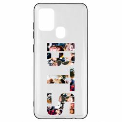 Чехол для Samsung A21s BTS collage - PrintSalon