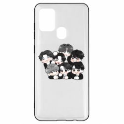 Чохол для Samsung A21s BTS Cute Art - PrintSalon