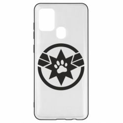 Чохол для Samsung A21s Captain Marvel's Cat