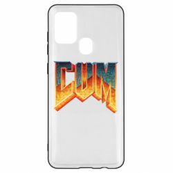 Чехол для Samsung A21s Cum Doom logo - PrintSalon