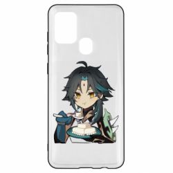 Чехол для Samsung A21s Cяо кушает - PrintSalon