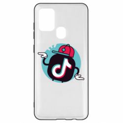 Чехол для Samsung A21s Dancing Tik tok - PrintSalon
