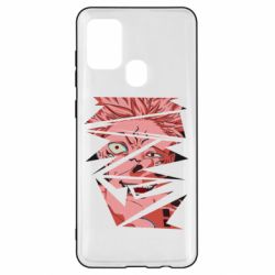 Чехол для Samsung A21s Demon Yuji Itadori - PrintSalon