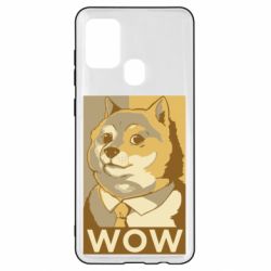 Чехол для Samsung A21s Doge wow meme - PrintSalon