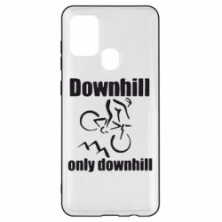 Чехол для Samsung A21s Downhill,only downhill - PrintSalon