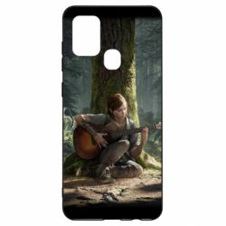 Чехол для Samsung A21s Ellie Plays Guitar - PrintSalon