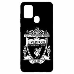 Чехол для Samsung A21s FC Liverpool Logo - PrintSalon
