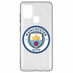 Чехол для Samsung A21s FC Manchester City Logo - PrintSalon