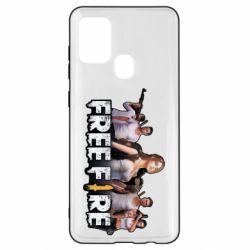 Чохол для Samsung A21s Free Fire Team - PrintSalon
