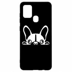 Чехол для Samsung A21s French Bulldog Puppy - PrintSalon