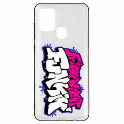 Чехол для Samsung A21s Friday Night Funkin Logo - PrintSalon