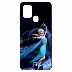 Чехол для Samsung A21s Frozen Elsa - PrintSalon