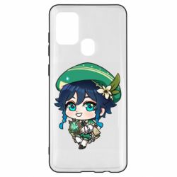 Чохол для Samsung A21s Genshin Impact chibi Venti - PrintSalon