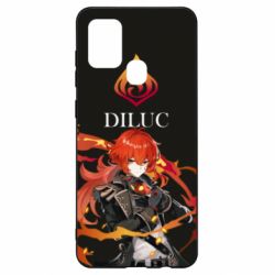 Чохол для Samsung A21s Genshin Impact Diluc - PrintSalon