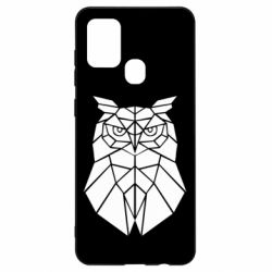 Чохол для Samsung A21s Geometric Owl - PrintSalon