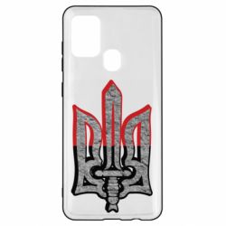 Чохол для Samsung A21s Герб Украина - PrintSalon