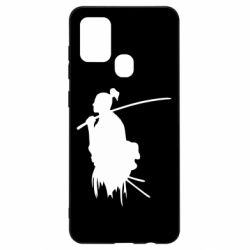Чехол для Samsung A21s Ghost Of Tsushima Silhouette