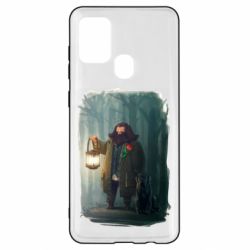 Чехол для Samsung A21s Хагрид в лесу - PrintSalon