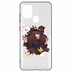 Чохол для Samsung A21s Halloween Impact Hu Tao - PrintSalon