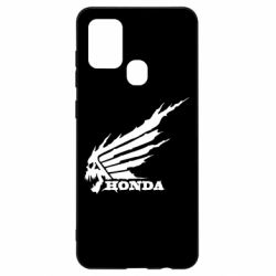 Чехол для Samsung A21s Honda skull - PrintSalon