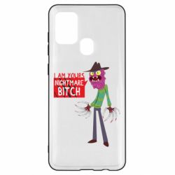 Чехол для Samsung A21s I am yours nightmare BITCH - PrintSalon