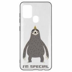 Чехол для Samsung A21s I'm special Sloth - PrintSalon