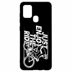 Чехол для Samsung A21s Just enjoy the ride - PrintSalon