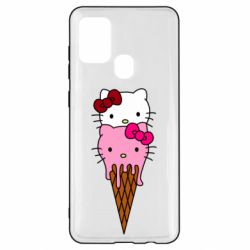 Чехол для Samsung A21s Kitty ice cream - PrintSalon