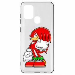 Чехол для Samsung A21s Knuckles the Echidna - PrintSalon