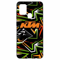 Чохол для Samsung A21s KTM orange logo - PrintSalon