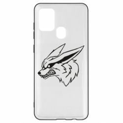 Чехол для Samsung A21s Kurama line art - PrintSalon