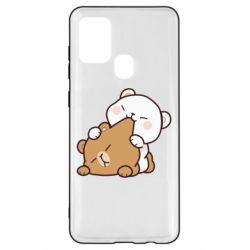 Чехол для Samsung A21s Кусь мишки - PrintSalon
