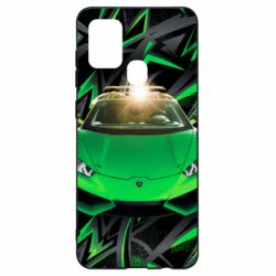 Чехол для Samsung A21s Lamborghini Huracan - PrintSalon