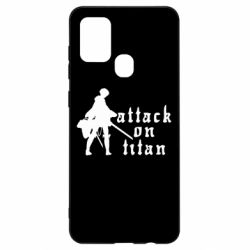 Чохол для Samsung A21s Levi from Attack on Titan - PrintSalon